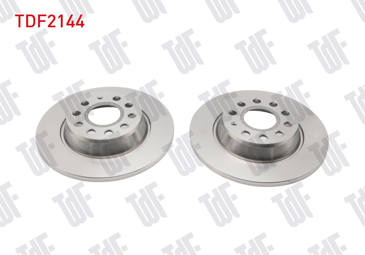 TDF TDF2144 Brake Disc Rear Straight 5 Bjn 282X12x65x48 — Brake Rotors & Drums