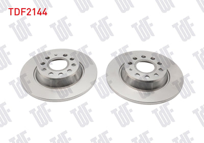 TDF TDF2144 Brake Disc Rear Straight 5 Bjn 282X12x65x48 — Brake Rotors & Drums
