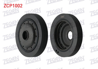 Zegen ZCP1002 Crankshaft Pulley Renault Clio II 1.6i 16V 1998-2005 / Kangoo 1.6 16V 1998-2008 / Laguna — Pulleys & Tensioners