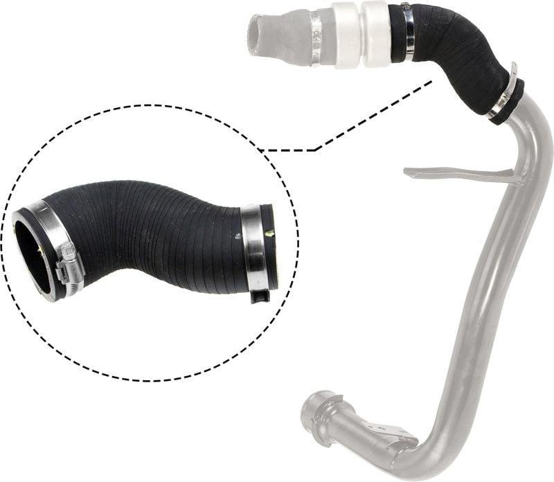 RAPRO Turbo Hose 11593 - Silicone for 2.2JTD 110-120 HP — Turbo & Supercharger