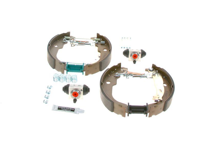 Bosch 0204114193 Brake Shoe Kit Rear Peugeot 207/208/C3/DS3 07- — Brake Cables & Hardware