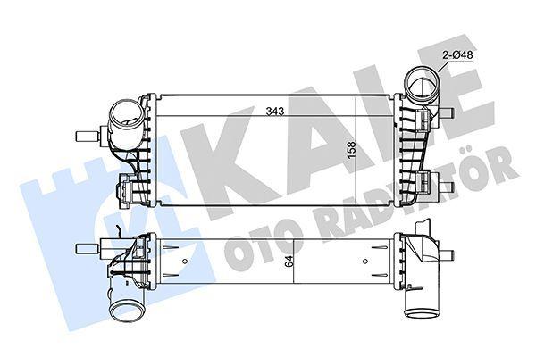 Kale Intercooler Brazing - Compatible with Ford C-Max II, Focus III and 2 more models — Turbo & Supercharger