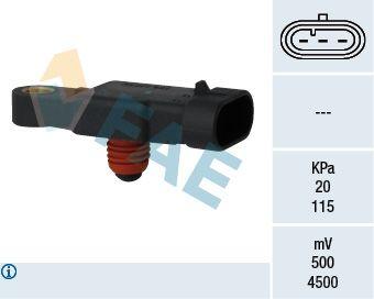 FAE 15117 Map Sensor Aveo-Kalos 1.2 8V — Engine Management Sensors