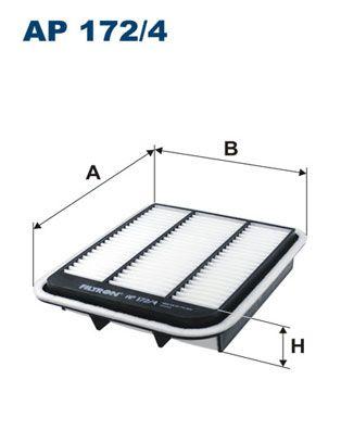 Filtron AP172-4 Air Filter Mitsubishi Grandis 2.0 Di-D 05-10