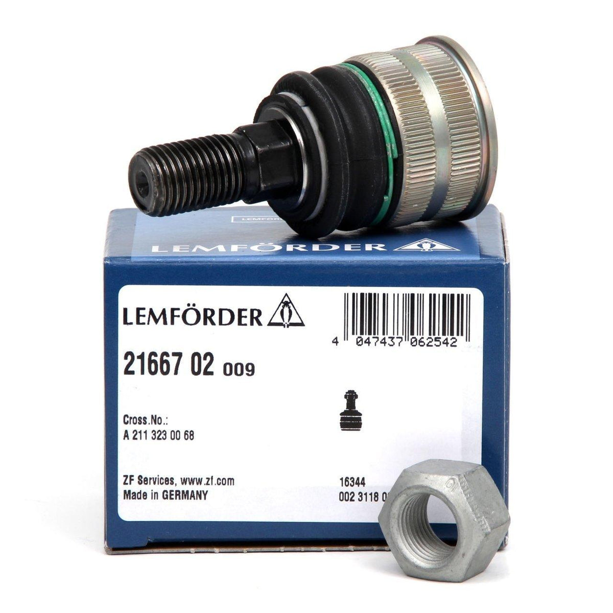 Lemforder 2166702 - Mercedes E Class W211 Side Rotor (Yan Ball Joint) — Lemförder, Brake Rotors & Drums