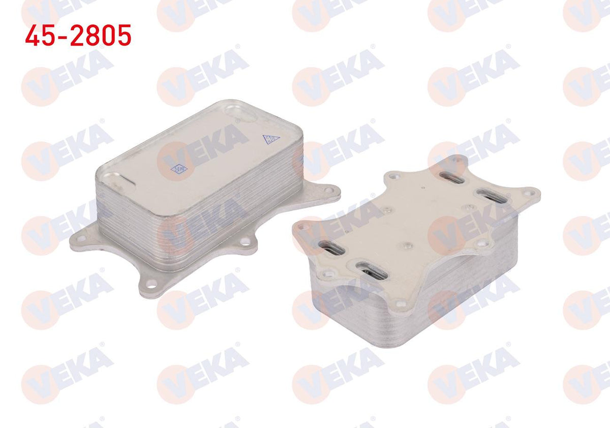 Veka 45-2805 Oil Cooler Single Mercedes C Series (W205, S205) C180, C200 Bluetec — Oil System