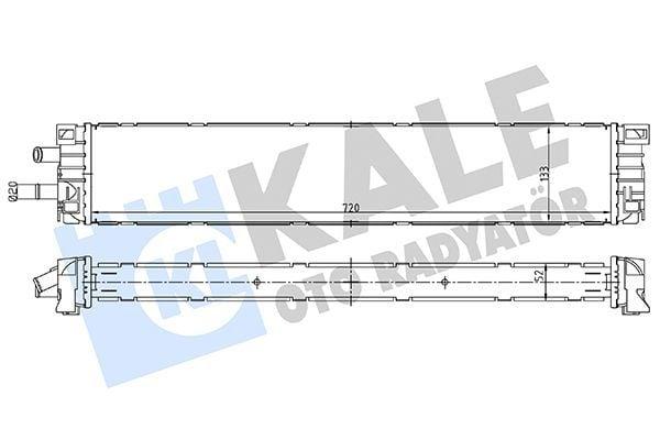 Kale Radiator 363285 - Audi A4 A5 A6 Cooling System — Radiators & Fans
