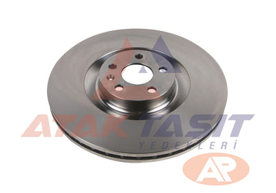 AP V1024V Brake Disc Front Air 5 Bjn 19 Rim 366X30x63,5X48 Volvo Xc 90 II 2.0 D5-2.0 T8 Hybrid 2015-| Set of 2