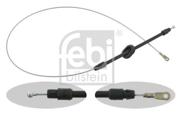 FEBI Parking Brake Cable - 1387 mm Length for Sprinter 906 & Crafter — Brake Cables & Hardware