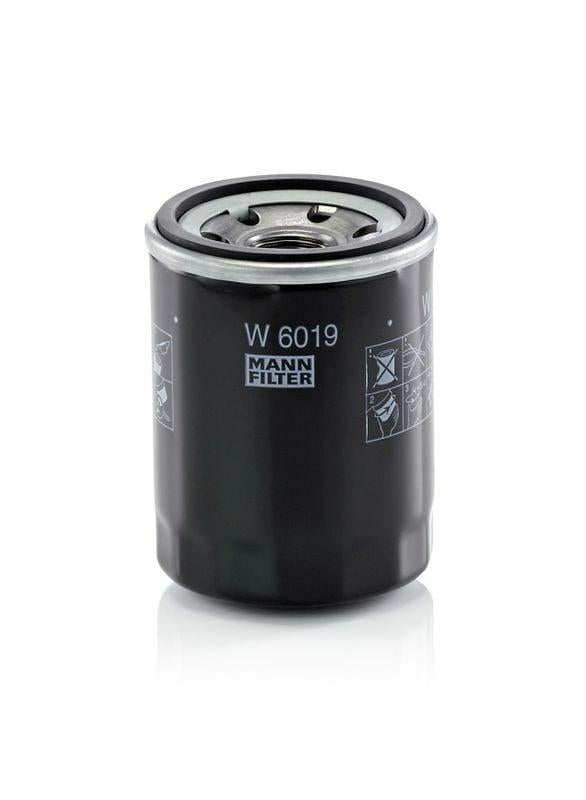 MANN W6019 Oil Filter - Best Fit for Subaru Forester, Impreza, and Legacy — Oil Filters