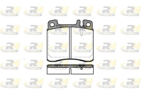 ROADHOUSE 2408.00 Brake Pad S-Class W140 02 91-10 98 — Brake Pads