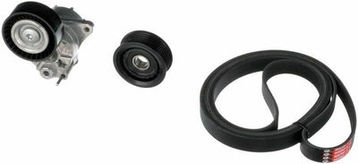 GATES V Belt Kit K016PK2260 - Complete V Belt Set for 01-07 C-Class (W203-S203) — Belts