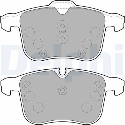 Delphi LP1783 Brake Pad Front Vectra.C 3.2 V6 *Z32se* — Brake Pads