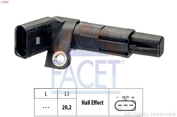 FACET Crankshaft Speed Sensor - Cordoba, Ibiza and 2 more models — Vehicle Sensors & Switches