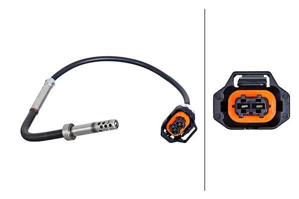 Hella 6PT010376-421 Exhaust Temperature Sensor 2-Pole Chevrolet Captiva /Opel Antara — Temperature Sensors & Switches