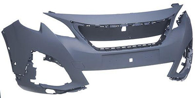 PHIRA 300816270 Front Bumper Primed 2 Sensor Drilled Led Farlı Peugeot 3008 2016 — Bumpers & Grilles