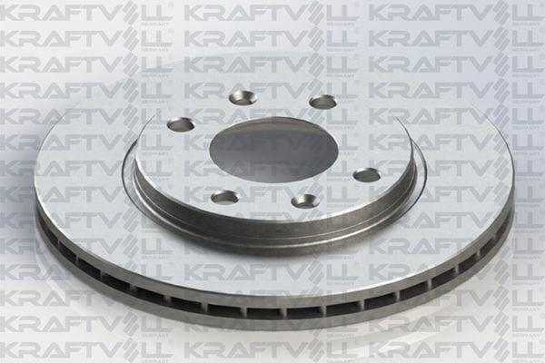 KRAFTVOLL Vented Brake Disc 07040089 - Compatible with P106, P206, and P306 — Brake Rotors & Drums