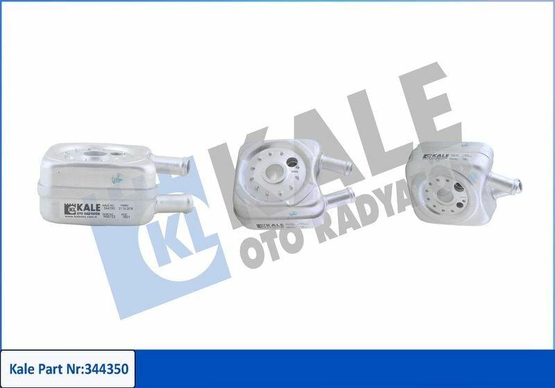 KALE Oil Cooler 344350 - Performance for 98 Golf IV/V Bora 1.6 — Oil System