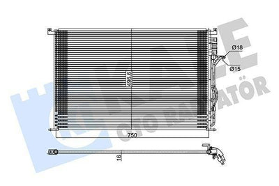 Kale Radiator 342940 - Climate Radiator for A8 Models — Radiators & Fans