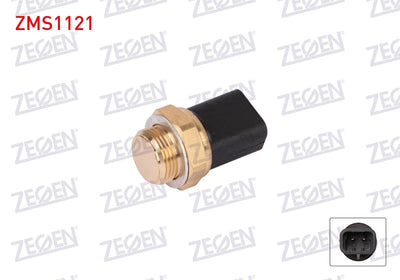 Zegen ZMS1121 Fan Switch 87-82C Opel Vectra A 1988-1995 / Astra F-G 1991-2005 / Calibra A 1994-1998