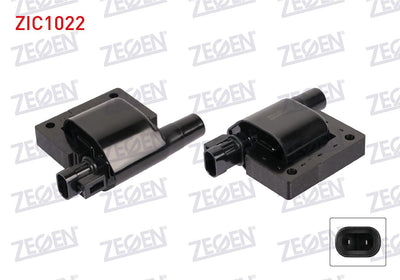 Zegen ZIC1022 Ignition Coil Nissan Primera (P10) 1.6i 16V (Ga16de) 1990-1998 / Primera (P10) 2.0i (Sr20di) 19 — Coils & Plugs