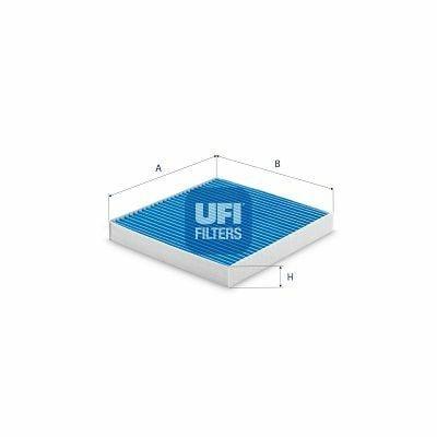 UFI Pollen Filter Pt.4007-C4 - Anti-Bacterial Design — Air & Cabin Filters