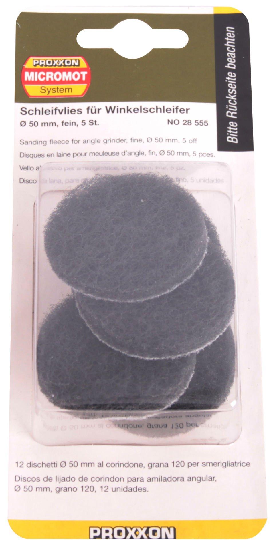 Proxxon 28555 Fine Sanding Felt for LHW (5 pcs)