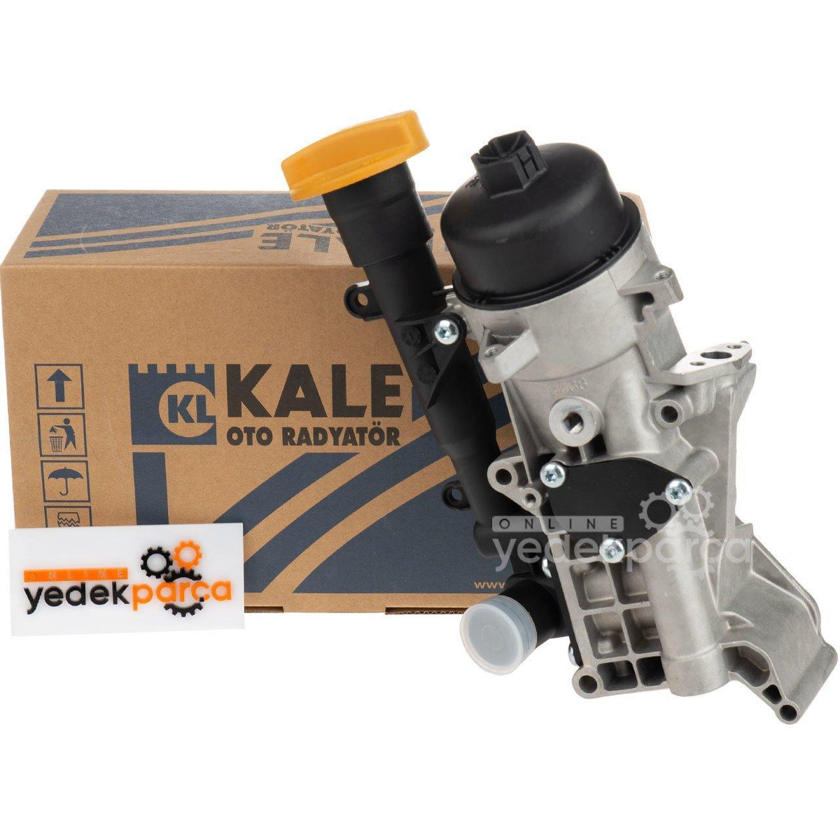 Kale Oil Cooler - Complete Assembly for 2004-2006 Opel Corsa C 1.3 Diesel — Oil System