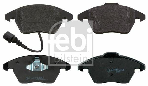 FEBI Front Brake Pads for Caddy 03, Golf V and 4 more models