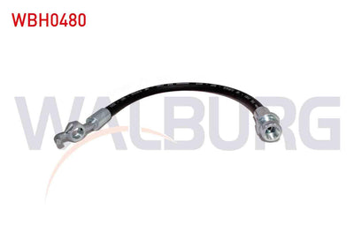 WALBURG WBH0480 Brake Hose Rear Right 350mm Suzuki Grand Vitara II (Jt) 2005-| Set of 2 — Brake Hydraulics