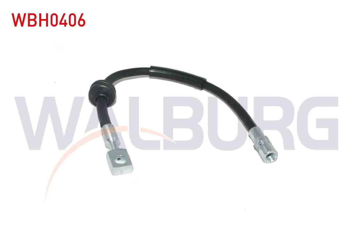 WALBURG WBH0406 Brake Hose Front Left-Right 380mm Opel Astra J 2009-2016 / Chevrolet Cruze (J300) 2009-201 — Brake Hydraulics