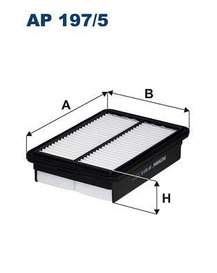 Filtron AP197-5 Air Filter Elantra Sedan 1.6 CRDi 2015 Kona 2018 i30 2018 Ceed 2018 Xceed 19 — Air & Cabin Filters