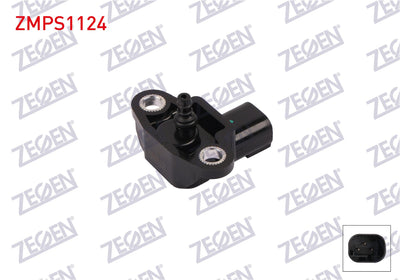 Zegen ZMPS1124 Map Sensor Crysler 300C / Jeep Cherokee 3.0 Crd / (W203) C200, C220, C320 CDI / (W211) E200, E220, E270, E280, E320 CDI / (W212) E350 CDI