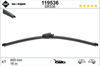 SWF BMW G07 X7 Rear Wiper Blade - 16 Inch — Wipers