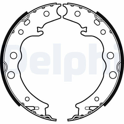 Delphi LS2125 Brake Pabucu Subaru BRZ Legacy V Toyota GT 86 Coupe 2.0 12-14