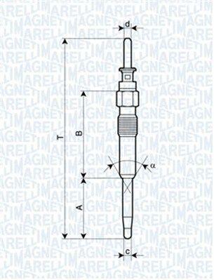 MAGNETI MARELLI Glow Plug 060900460606 - Compatible with BMW 3 Series, 5 Series and 3 more models — Coils & Plugs