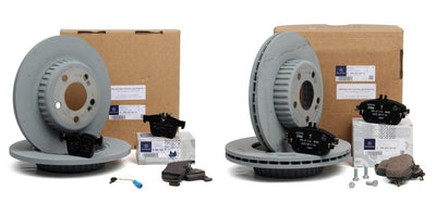 Mercedes W205 C180 Original Front and Rear Brake Disc-Pad Set for Non-AMG Models — Brake Pads