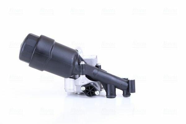 Nissens 90836 Oil Cooler and Filter Assembly - Aluminum Construction — Oil System