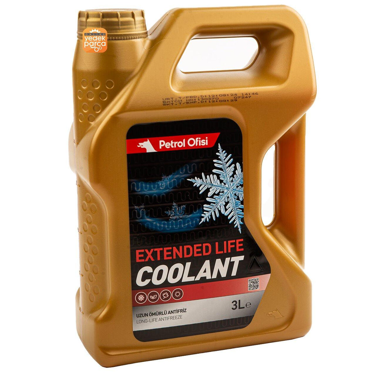 Petrol Ofisi Red Antifreeze -40°F Protection & Trucks — Fluids & Chemicals
