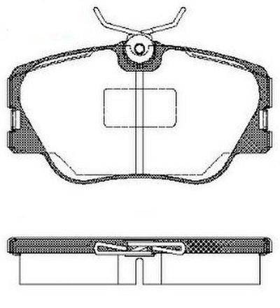 MGA 56309 Brake Pad Front (Mercedes W124) 2094102 — Brake Pads