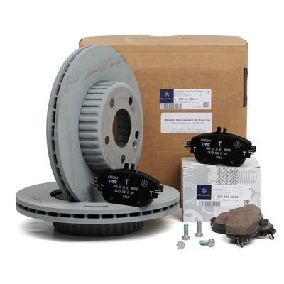 Mercedes C Series W205 Body C180 Front Brake Disc Ve Brake Pad Set Genuine — Auto Parts Hall, Brake Pads