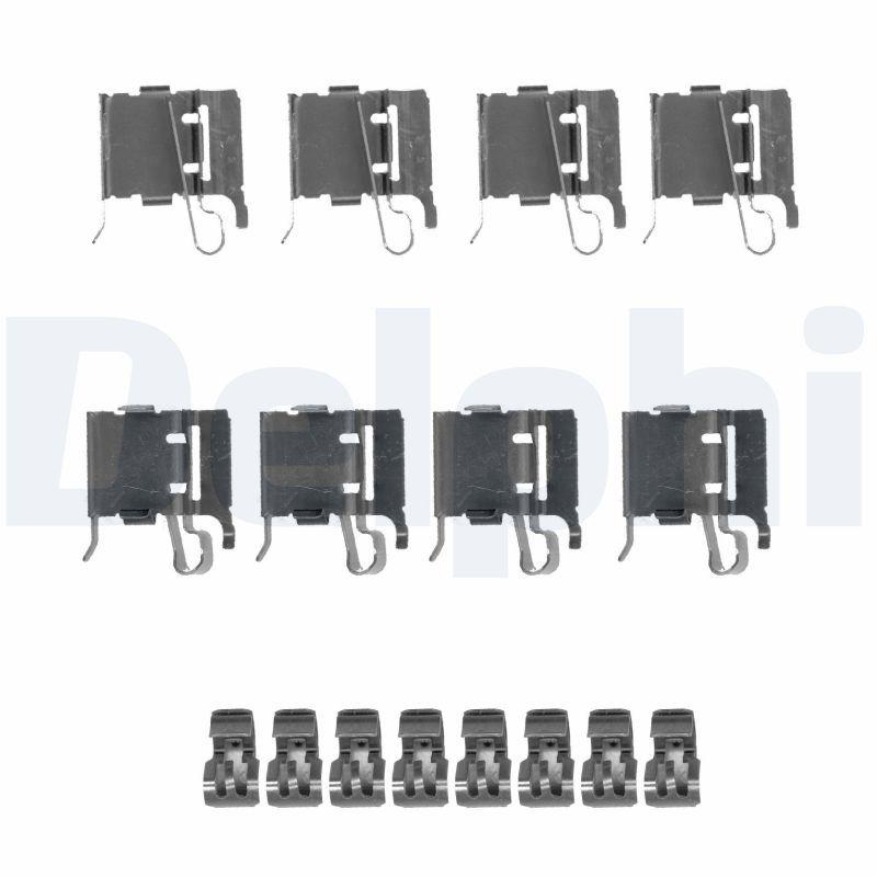 Delphi LX0491 Brake Pad Mounting Set