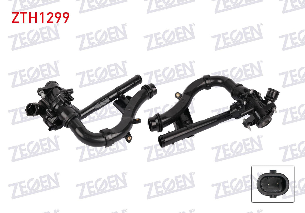 Zegen ZTH1299 Thermostat Complete with Switch 97 C Mercedes C Series (W204) C180 — Water Pump & Thermostat