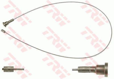TRW GCH2623 El Brake Cable Opel Corsa C with Brake Drum Brake Right — Brake Rotors & Drums