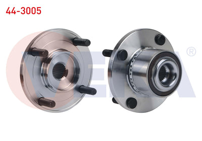 Veka 44-3005 Wheel Hub Left-Right Front with Bearing with ABS 4 Bjn Mitsubishi Colt VI 1.3-1.5-1.5 DiD 2002 — Hub Assemblies