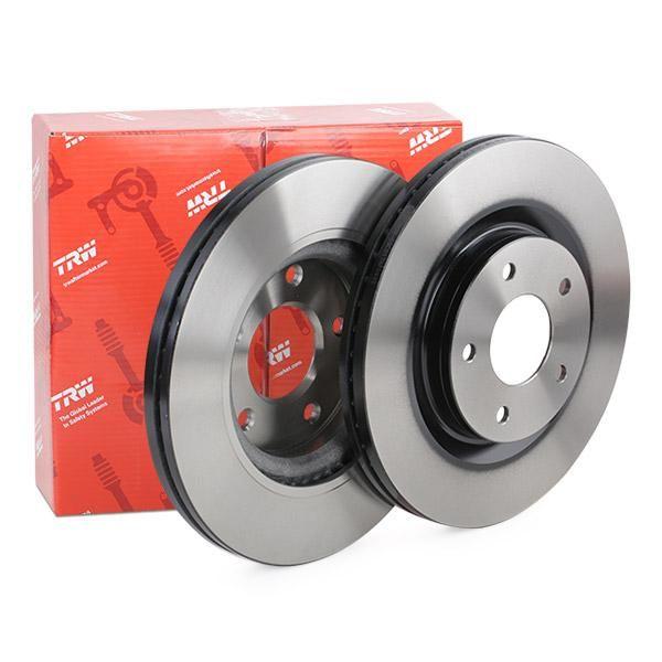 TRW Brake Disc Set - Compatible with Nissan QashQai 2007-2014 — Brake Rotors & Drums
