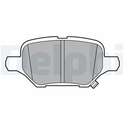 Delphi LP3611 Brake Pads - Rear for Mokka / Mokka X 2013