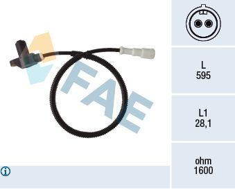 FAE 78400 ABS Sensor Opel Astra F Front — Brake Sensors & ABS