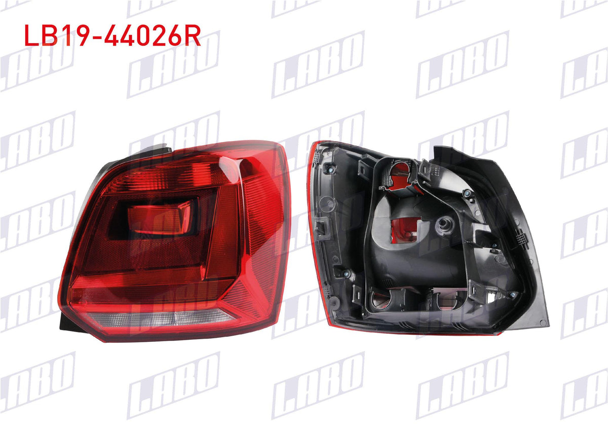 LABO LB19-44026R Tail Lamp Right Volkswagen Polo V (6R1, 6C1) 2014 — Tail, Signal & Reflectors