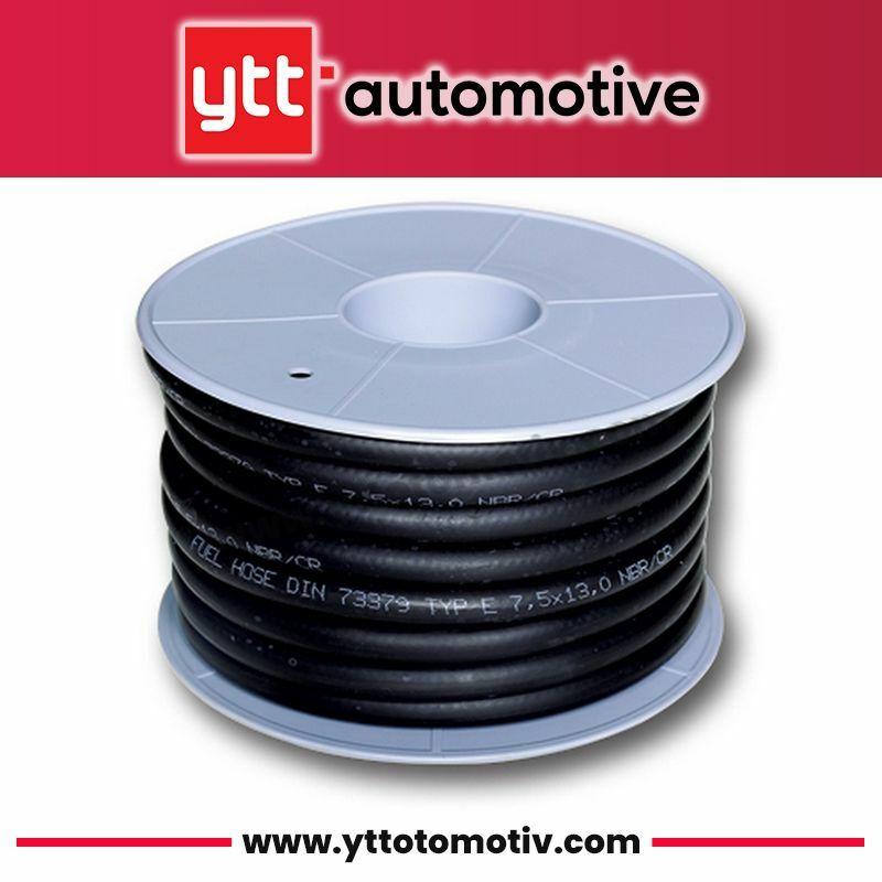 YTT Fuel Hose 7.5 mm x 13.5 mm - E-Type, 25 Pieces for All Models — Fuel Hoses & Pipes